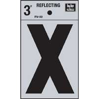 "X" #3503 3" REFLECTIVE LETTER