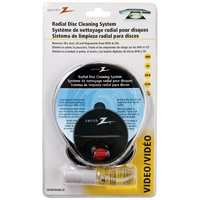 AmerTac - Zenith CD1001DVDCLR Radial Disc Cleaning System