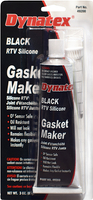 Dynatex 143364 Silicone Gasket Maker, 3 oz Tube, Paste, Acetic Acid