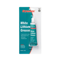 Dynatex 143499 Lithium Grease, 1.5 oz Tube, White