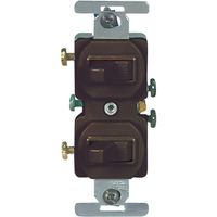 COMBO DEVICE 2-SP SWITCHES BROWN