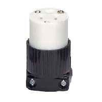 CORD CONNECT 15A/125VwG BLK/WHT