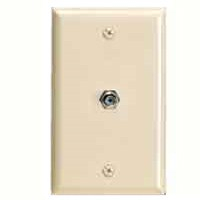 WALL PLATE 1-GANG TELEPHONE IV