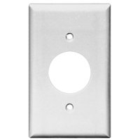 WALL PLATE 1-G SGLE 35.71mm WHIT