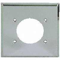 WALL PLATE 2-G SGLE 54.76mm R/D