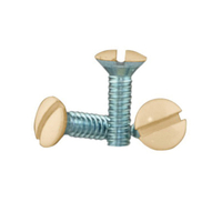 WALL PLATE SCREW 6-32x1/2 IVORY