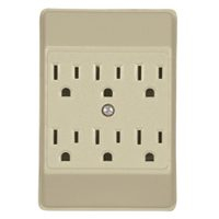 OUTLET TAP 6-OUTLETwG IVORY