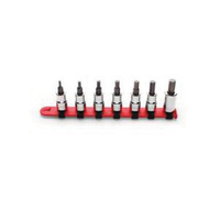 WRIGHT 305 Socket Set, Alloy Steel, Black Oxide, Specifications: Measuring in Metric, SAE