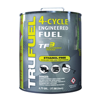 TRUFUEL 6527214 Fuel, Liquid, Hydrocarbon, Clear, 4.75 gal Can
