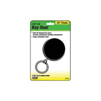 KEY BACK CHROME CLIP-ON 24" CHAI