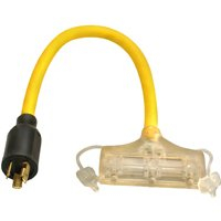 ADAPTER L5-20 PLUG X 3/5-15 REC