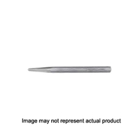 Enderes 0158 F-25 Center Punch, 1/8 in Tip, 4-1/2 in L, 1/4 in Dia Shank, High Carbon Tool Steel