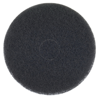 NORTON Bear-Tex 66261052003 AO Coarse Grit Non-Woven Floor Pad, 18 in Dia, Black