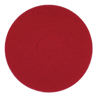 FLOOR PAD 18" RED BUFFING / CLEA