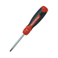 MEGAPRO 211R2C36RD 13-in-1 Ratcheting Screwdriver, 1/4 in Drive, Hex Drive, Cushion Grip Handle