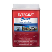 Evercoat 100560 Laminating Resin, Clear Pink, 1 gal