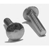 CARRIAGE BOLTS HDG  3/8 X 4
