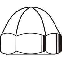 CAP NUT  BRASS   1/4-20