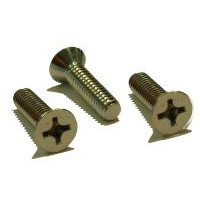 MACH SCR BRS FL/PH  1/4 X 2