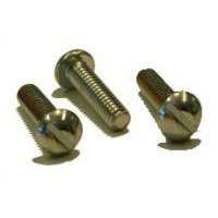 MACH SCR BRS RD/SL  1/4 X 1/2