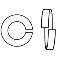 LOCK WASHER SS  #8