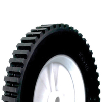 MARTIN Wheel 875P-OF-STG Wheel, 8 x 1-3/4 in Tire, Gear Tread, Plastic Rim