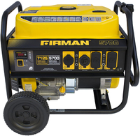 Firman P05701 7125/5700 Watt 30A 120/240V Recoil Start Gas Portable Generator