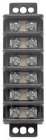 GB GTB-406 Terminal Block, 600 V, 30 A, 6 -Pole, 2 -Row