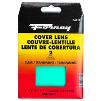 Forney Outside Cover Lens, 4-1/2" x 3-1/2", 2-Pack