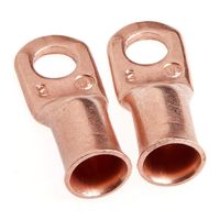 Forney Lug for #2 Cable, 5/16" Stud, Premium Copper