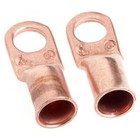 Forney Lug for #1 Cable, 3/8" Stud, Premium Copper