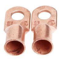 Forney Lug for #2/0 Cable, 3/8" Stud, Premium Copper