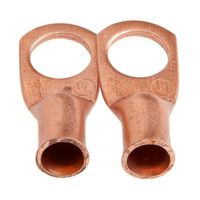 Forney Lug for #6 Cable, 3/8" Stud, Premium Copper