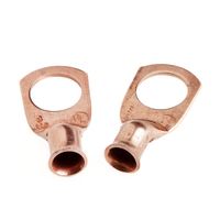 Forney Lug for #4 Cable, 1/2" Stud, Premium Copper