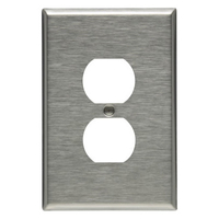 WALL PLATE 1-G DUPLEX JUMBO 302