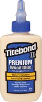 Titebond II 5002 Wood Glue, Yellow, 4 oz Bottle