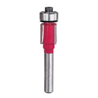 Freud 44-102 Flush Trim Bit, 1/2 in Dia Cutter, 1-5/8 in L Cutting, 1/4 in Dia Shank, 3-Cutter