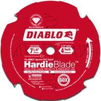 Diablo D0704DH Circular Saw Blade, 7-1/4 in Dia, 5/8 in Arbor, 4-Teeth, Polycrystalline Cutting Edge