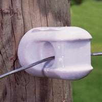 INSULATOR SMALL 1-1/2" PORCELAIN