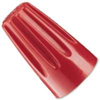 Nutner Bender 19-006 Wire Nut Red Wire Connectors, 6-Pack