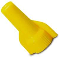 Nutner Bender 19-084 Wing Nut Yellow Twist-On Connectors, 6-Pack