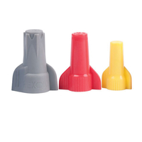 GB 19-AWW Twist On Wire Connector, Copper Contact, Gray/Red/Yellow