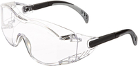 Gateway Safety Cover2 OTG Series 6980 Safety Glasses, Polycarbonate Lens, UV Protection: 99.9 %