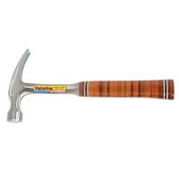 Estwing E12S Straight Claw Rip Hammer with Leather Wrapped Handle, 12 oz