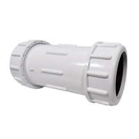 PVC DRESSER COUPLING 1/2"IPS