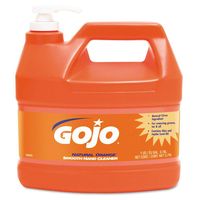 GOJO Natural Orange 0945-04 Smooth Hand Cleaner, Liquid, Citrus, 1 gal Pump Bottle