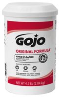 GOJO 1115-06 Hand Cleaner, Liquid, White, Solvent-Like, 4.5 lb Canister