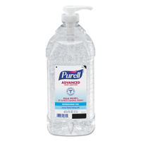 PURELL 9625-04 Hand Sanitizer, Citrus, Clear/Colorless to Pale Yellow, 2000 mL Bottle