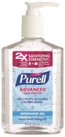 PURELL 9652-12-CMR Hand Sanitizer Clear, Fruity, Clear, 8 oz Bottle