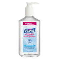 PURELL 3659-12 Hand Sanitizer, Citrus, Clear/Colorless to Pale Yellow, 12 fl-oz Bottle